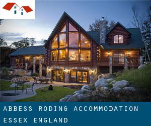 Abbess Roding accommodation (Essex, England)
