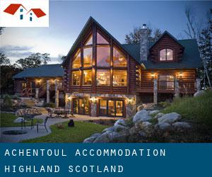 Achentoul accommodation (Highland, Scotland)