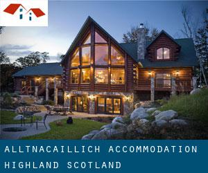 Alltnacaillich accommodation (Highland, Scotland)