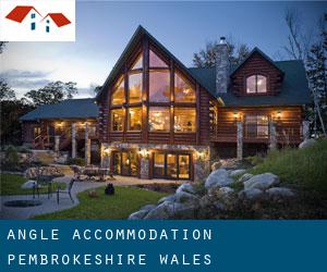 Angle accommodation (Pembrokeshire, Wales)