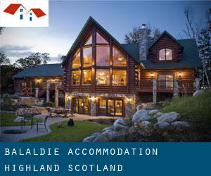Balaldie accommodation (Highland, Scotland)