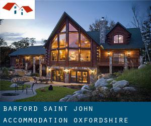 Barford Saint John accommodation (Oxfordshire, England)